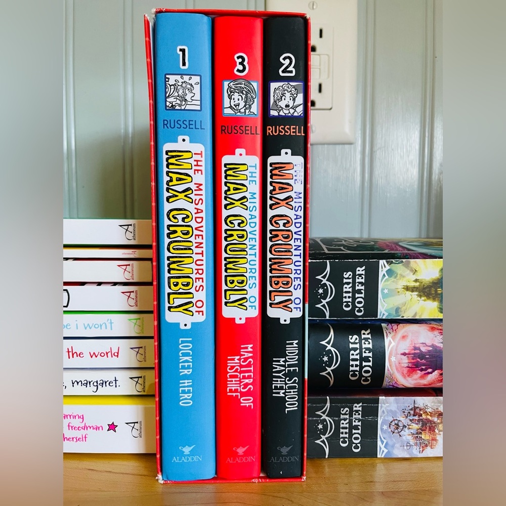 The misadventures of max crumbly books set